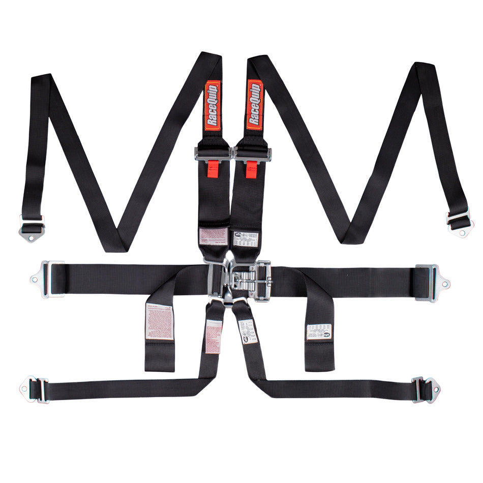6pt Harness Set L&L HNR Black SFI  -  718008RQP