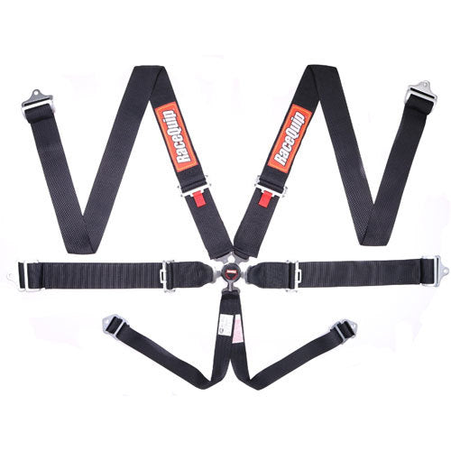 6pt Harness Camlock SFI P/D Sportsman Black  -  743003RQP