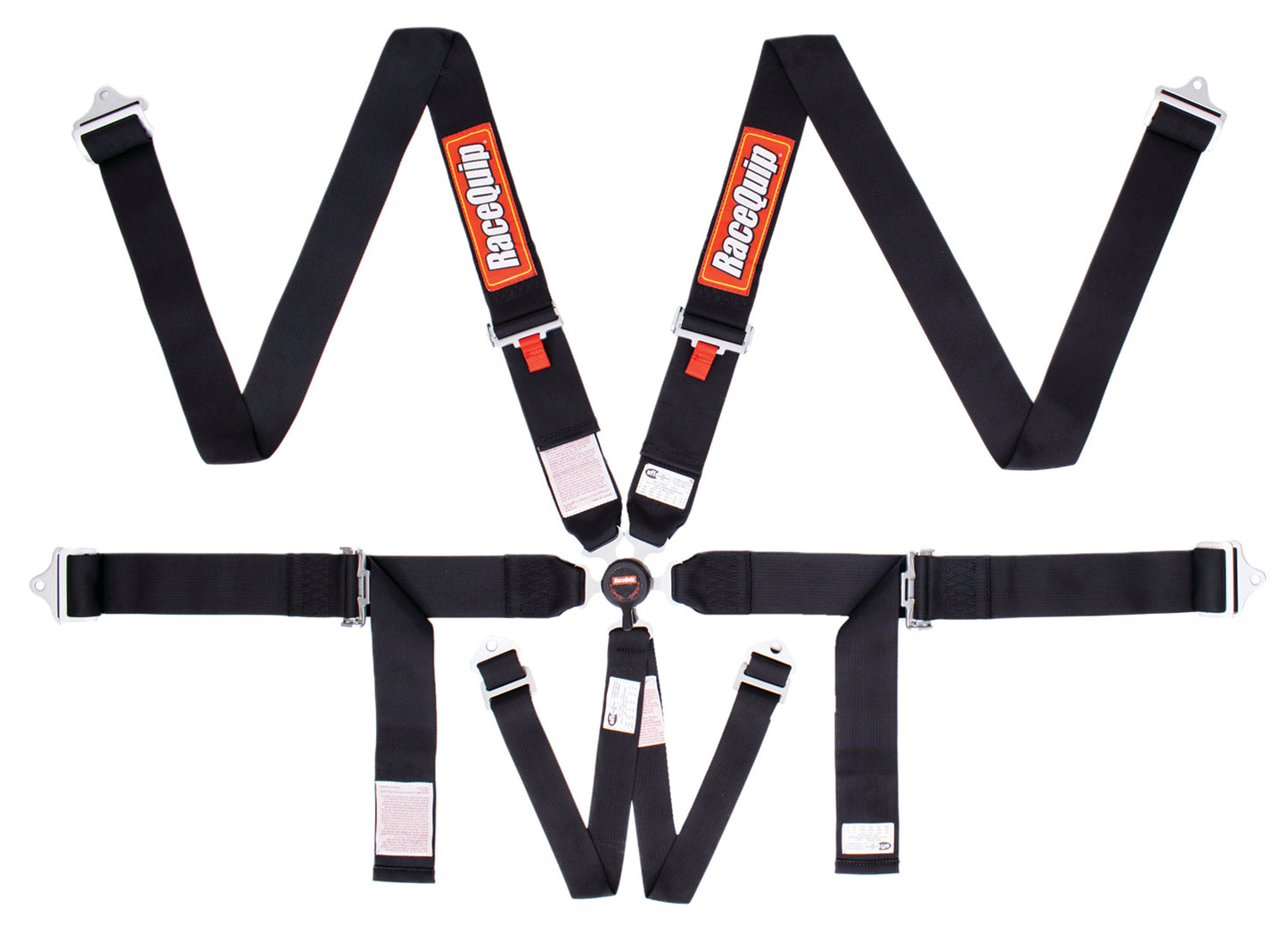 6pt Harness Camlock SFI P/U Sportsman Black  -  744004RQP