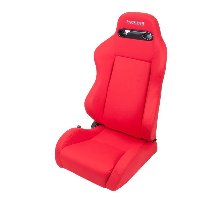 Seat Type-R  Reclinable Red Cloth w/Red Stich  -  RSC-210L/R