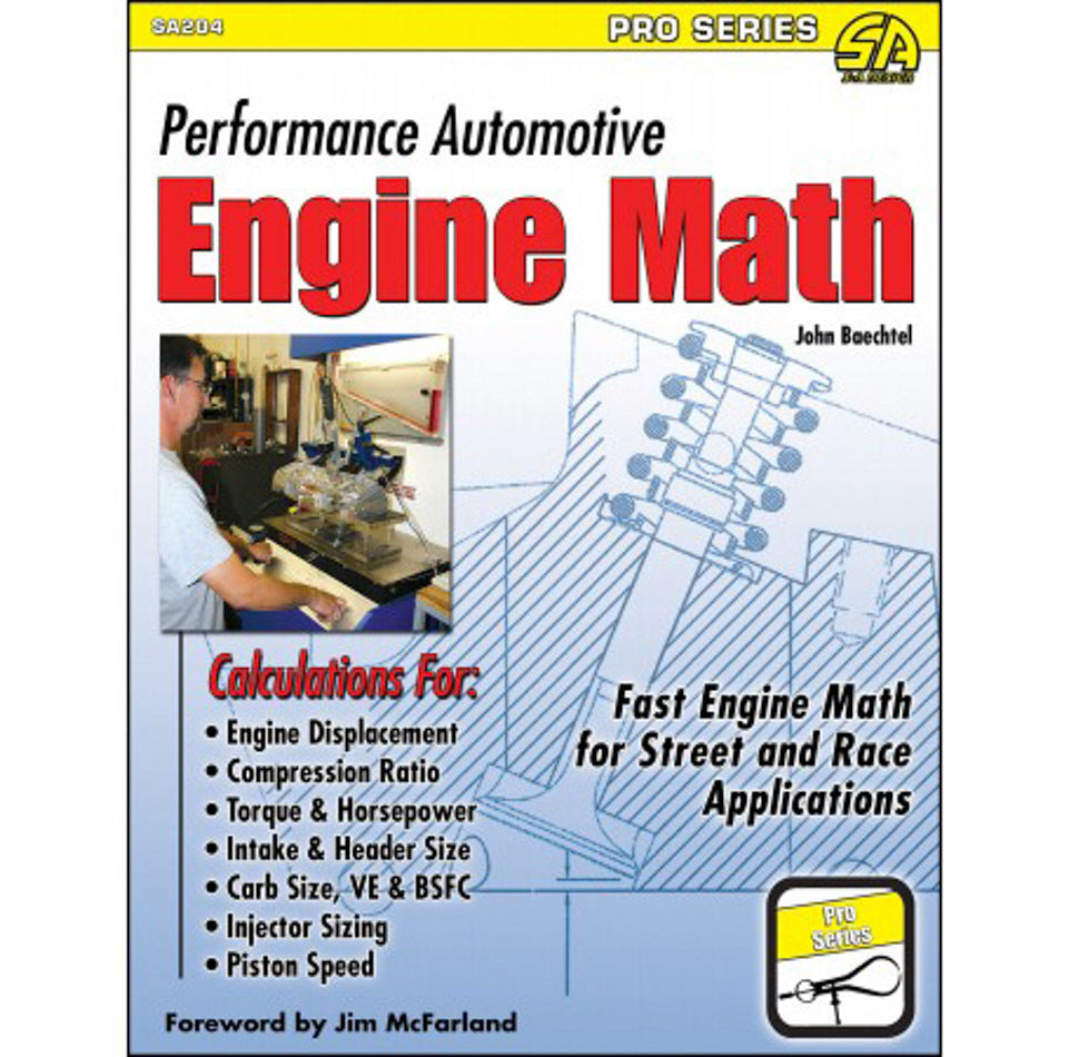 Performance Automotive Engine Math  -  SA204