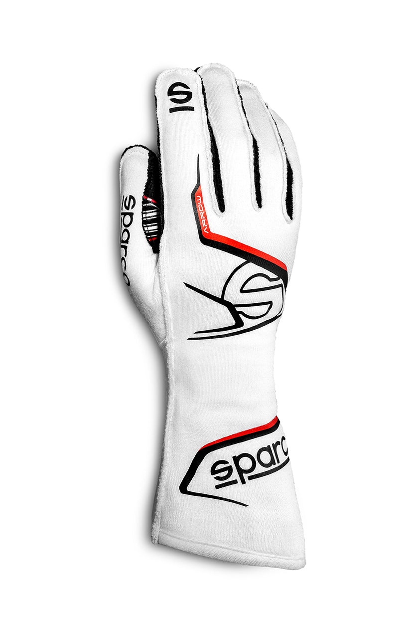 Glove Arrow Medium White / Black  -  00131410BINR