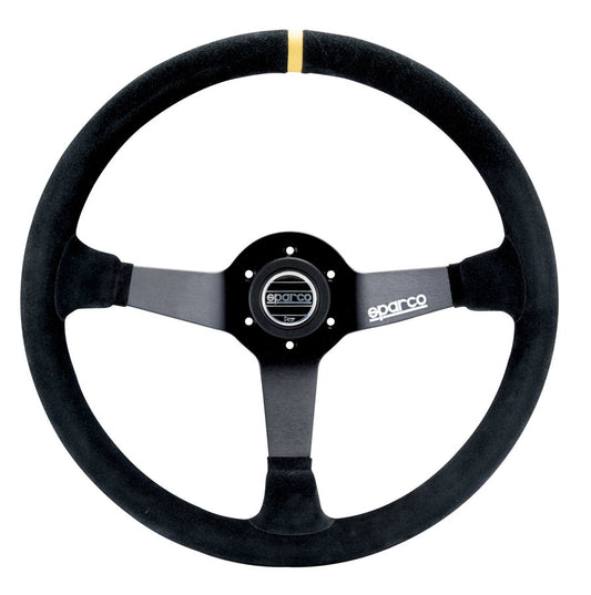 Steering Wheel 345 Black Suede  -  015R345MSN