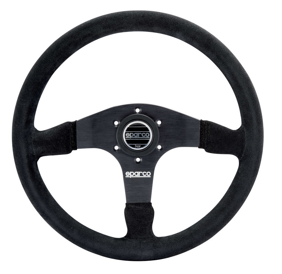 Steering Wheel 375 Black Suede  -  015R375PSN