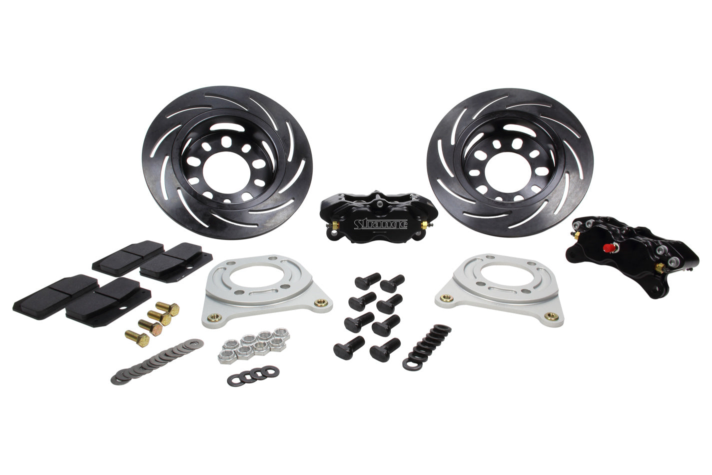 Rear Brake Kit -Big Ford w/2.5in Offset Soft Pads  -  B1707WC