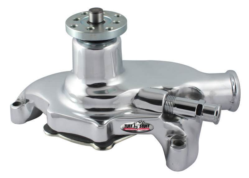 SBC Water Pump Short Smoothie Chrome  -  1353NA