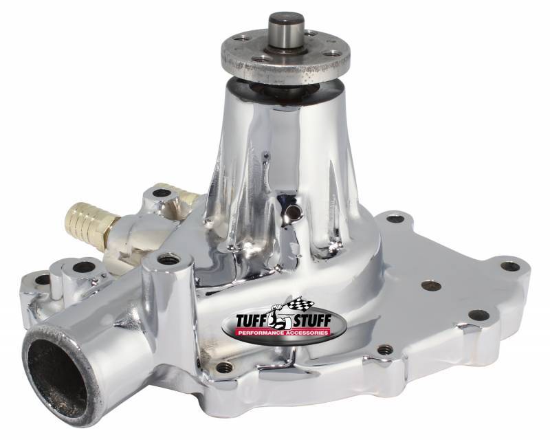 Ford Water Pump Pass Side Inlet Chrome  -  1432AA
