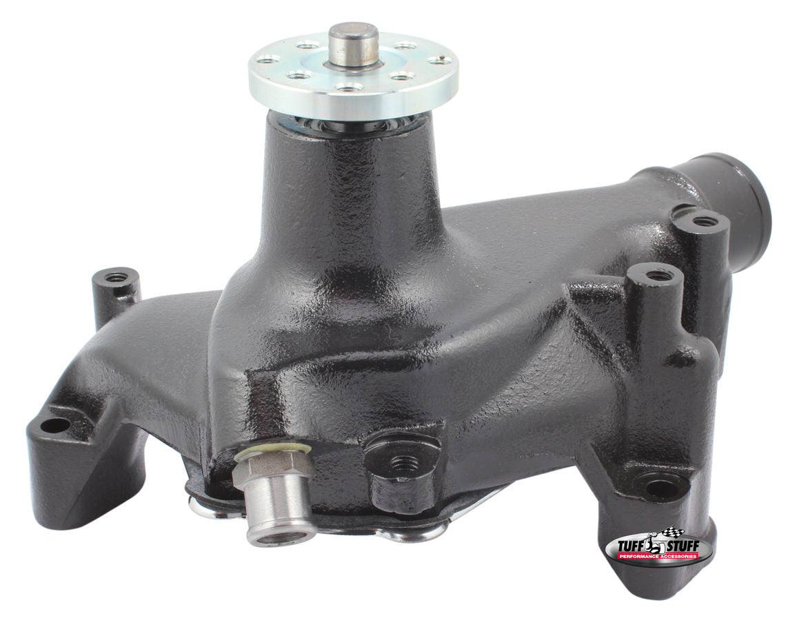 SBC Water Pump Long Black Cast  -  1449NC