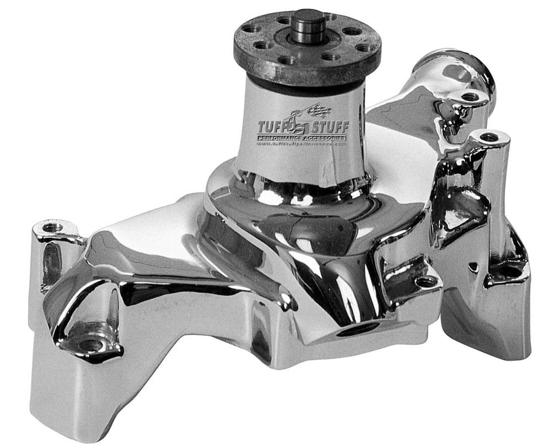 SBC Alum. Long Water Pump Chrome  -  1511NA