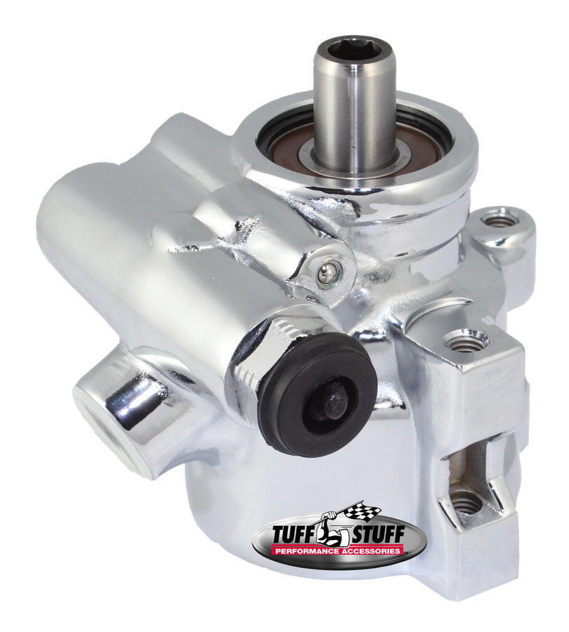 Type II Power Steering Pump Chrome GM Pressure  -  6175ALD-1