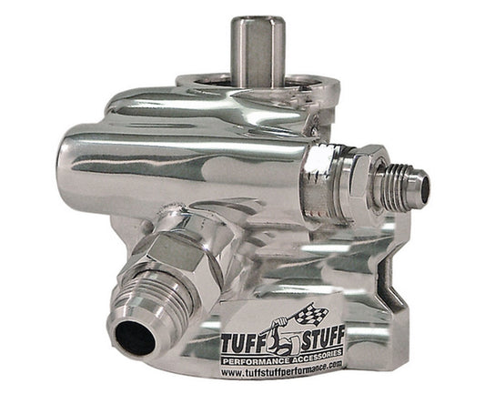 Type 2 Power Steering Pump Polished Aluminum  -  6175ALP