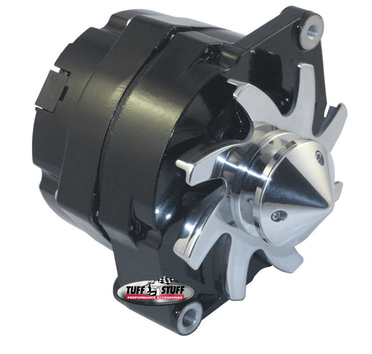 GM Alternator Silver Bul let 140 amp 1-Wire Black  -  7140FBULL12