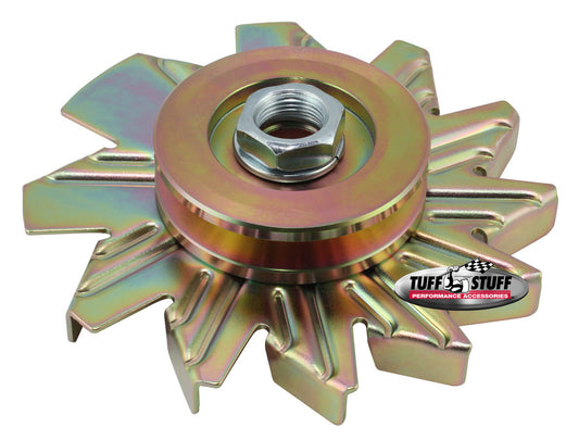 Alternator Gold Zinc Fan And Pulley Combo  -  7600AD