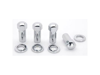 7/16in RH Chrome Lug Nut (4pk)  -  601-1414