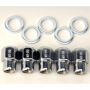 12mm x 1.5 Lug Nuts w/ Centered Washers (5pk)  -  601-1462