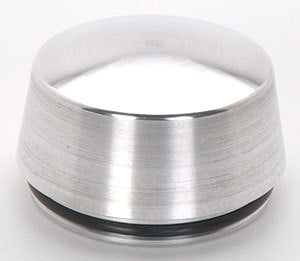 Billet Alum Cap Polished Strange  -  P613-5154