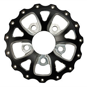 V-Series Rear Center 5 x 4.5 Black  -  P613B-84 A