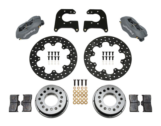 D/L Drag Rear Brake Kit Chevy 12 Blt C-Clip  -  140-0263-BD