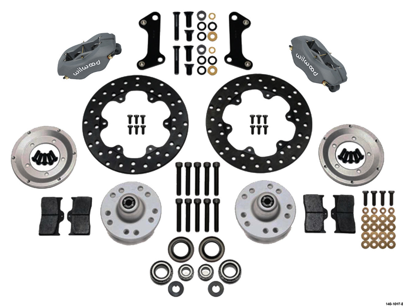 MD Drag Front Brake Kit GM  -  140-1017-BD