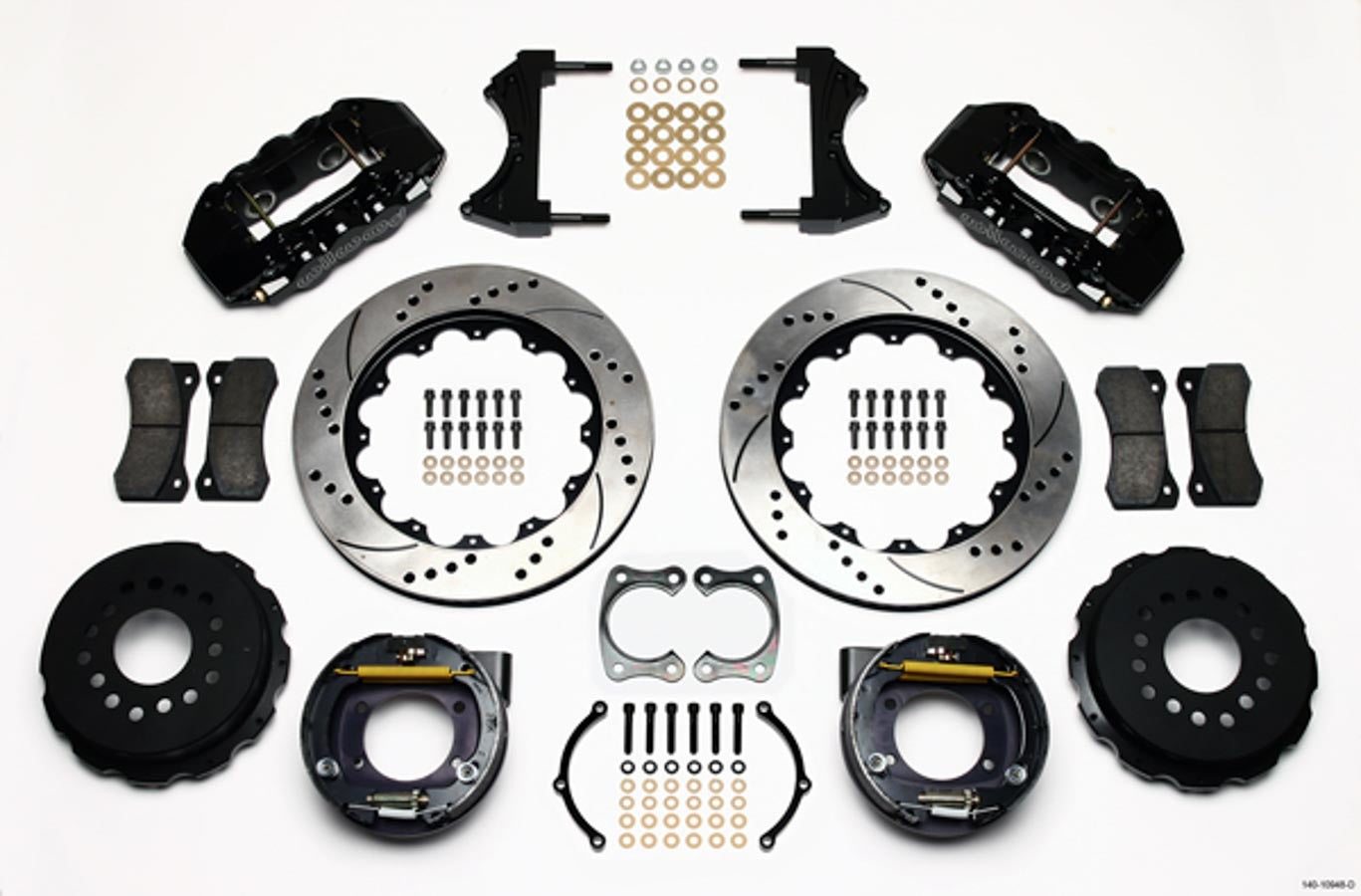 Brake Kit Rear Big Ford New 2.50in Offset  -  140-10948-D