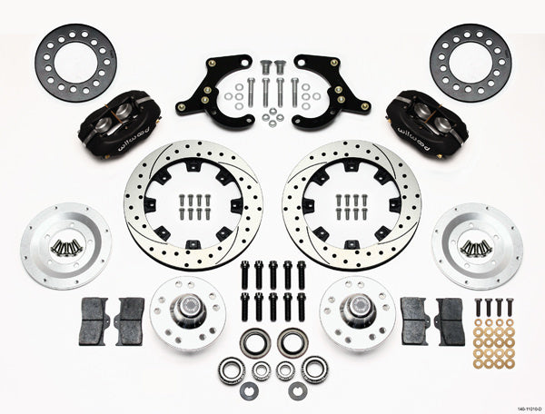 Front Brake Kit 55-57 Chevy  -  140-11010-D