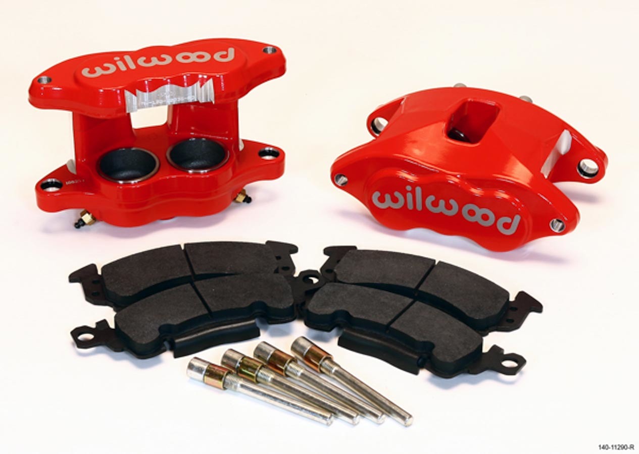 Front Caliper Kit D52 / Big GM Red Powdercoat  -  140-11290-R