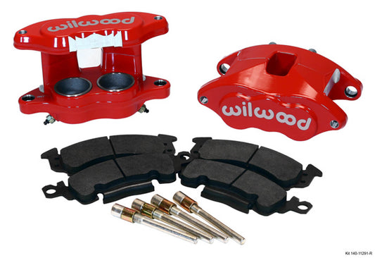 Front Caliper Kit D52/ Big GM Red Powdercoat  -  140-11291-R