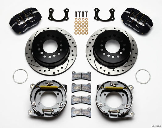 Rear Disc Brake Kit Big Ford Drilled  -  140-11389-D