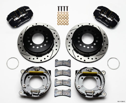 Brake Kit Rear Disc/Drum Mustang 8.85  -  140-11396-D