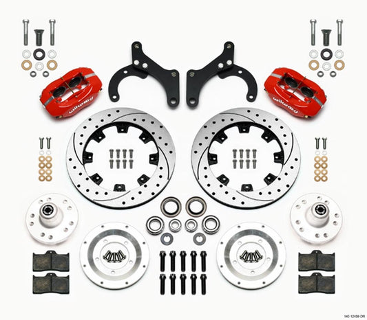 Front Disc Brake Kit 63- 64 Vette 12.19in  -  140-12459-DR