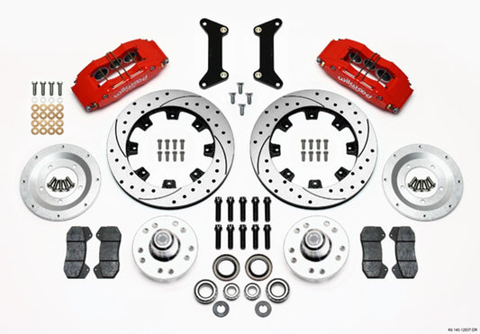 Front Brake Kit 80-87 GM G-Body 6 Piston Caliper  -  140-12837-DR