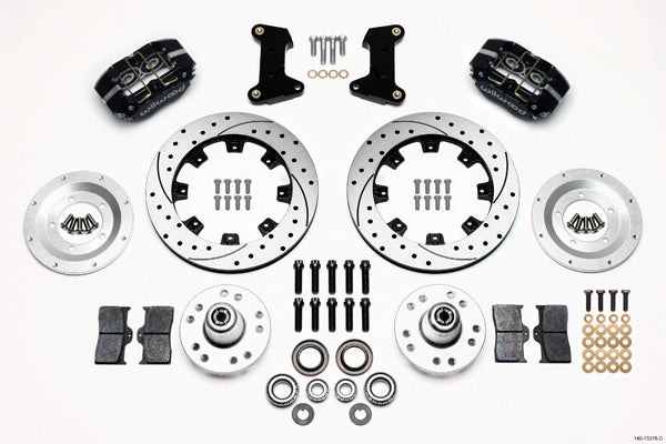 Brake Kit Front Mustang II 12.19in Drilled  -  140-13378-D