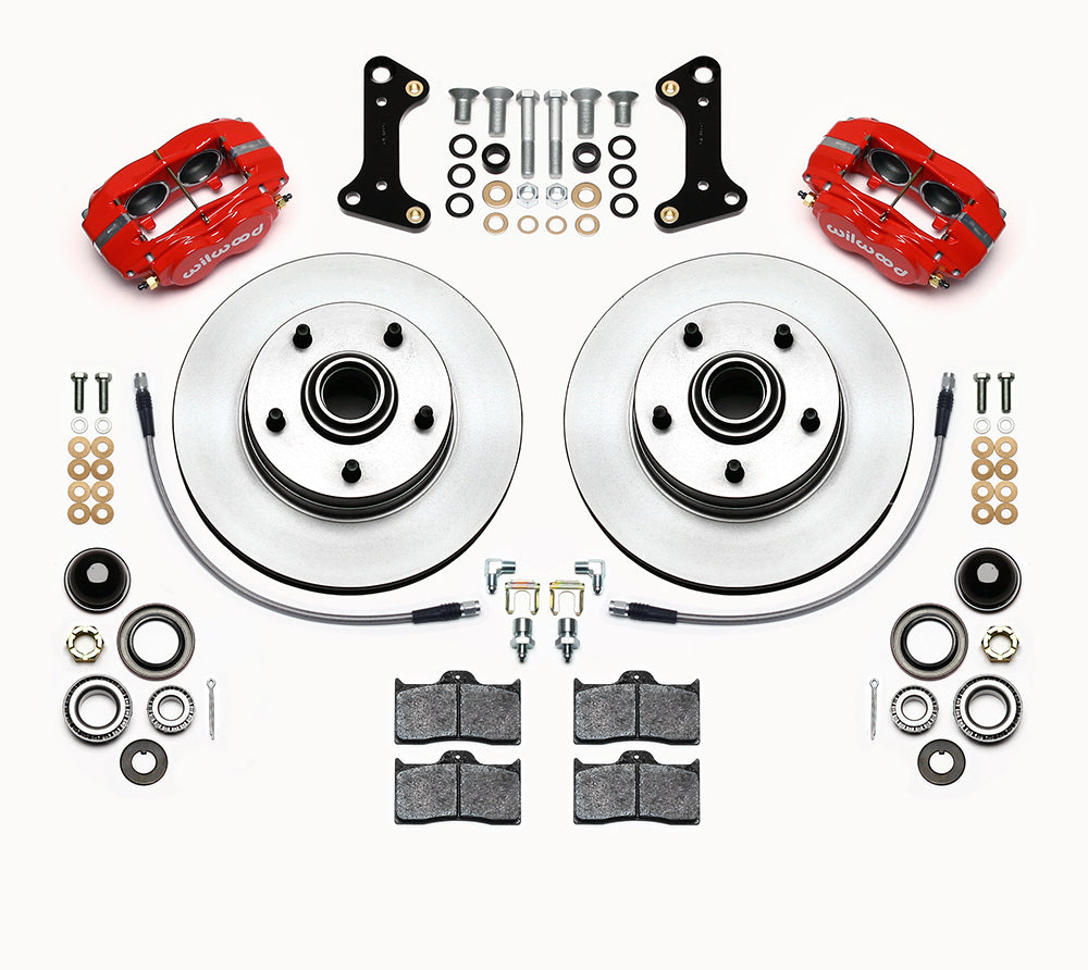 Front Disc Brake Kit 67- 69 Camaro w/Brake Lines  -  140-15272-R