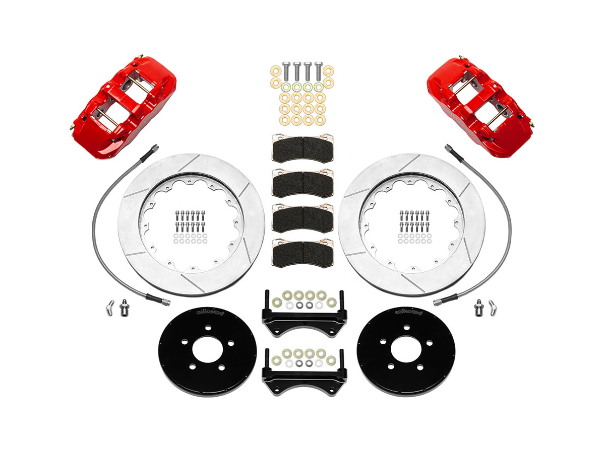 Brake Kit Front 94-04 Mustang 5 Lug Aero 6  -  140-16403-R