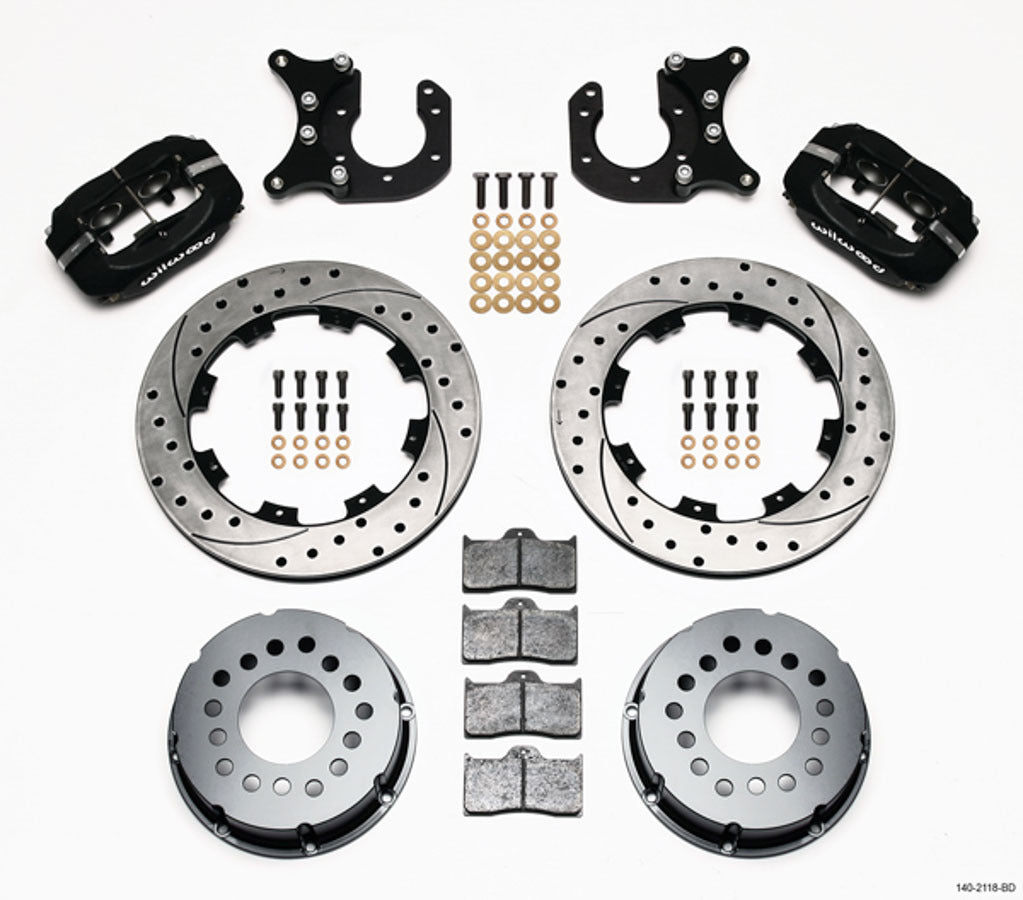 P/S Rear Disc Kit New Big Ford Drilled  -  140-2118-BD