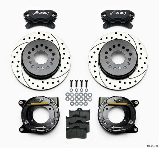 Rear Disc Brake Kit w/Park Brake Chevy  -  140-7141-D