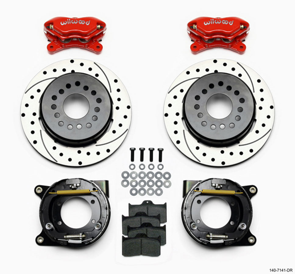 Rear Disc Brake Kit w/ Park Brake Chevy  -  140-7141-DR
