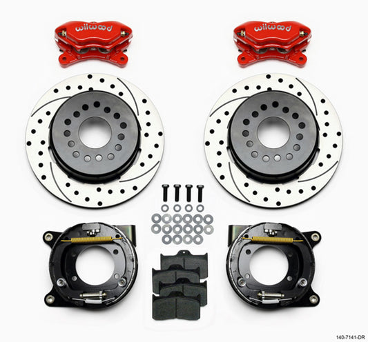 Rear Disc Brake Kit w/ Park Brake Chevy  -  140-7141-DR