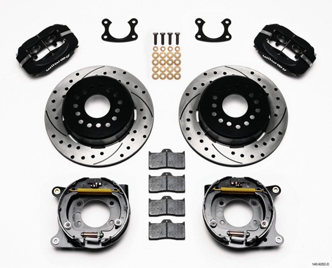 P/S Park Brake Kit Small Ford 2.50in  -  140-9282-D