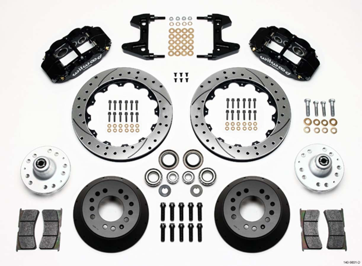 Brake Kit Front Mustang II 74-78 13in Rotor  -  140-9801-D