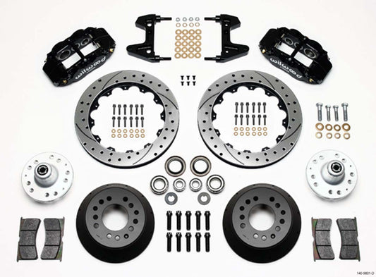 Brake Kit Front Mustang II 74-78 13in Rotor  -  140-9801-D